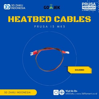 Original Prusa i3 MK3 Soldered Heatbed Cables